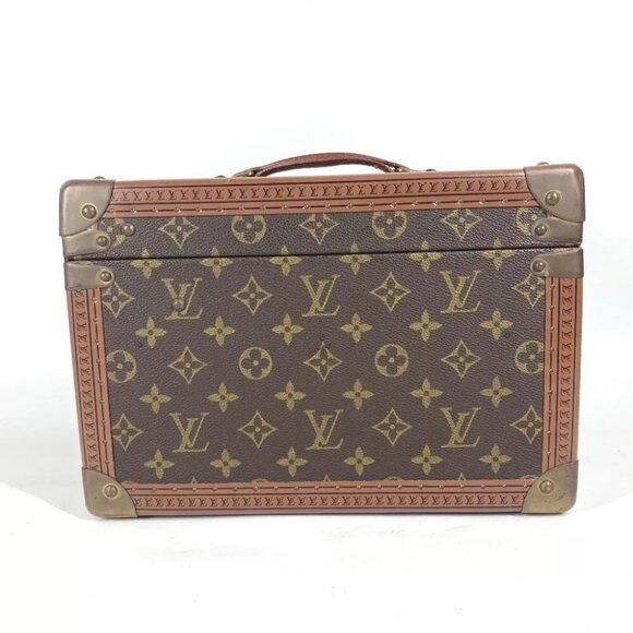 LOUIS VUITTON Monogram Boite-flacon Makeup box case Hand Bag Trunk - Picture 2 of 15
